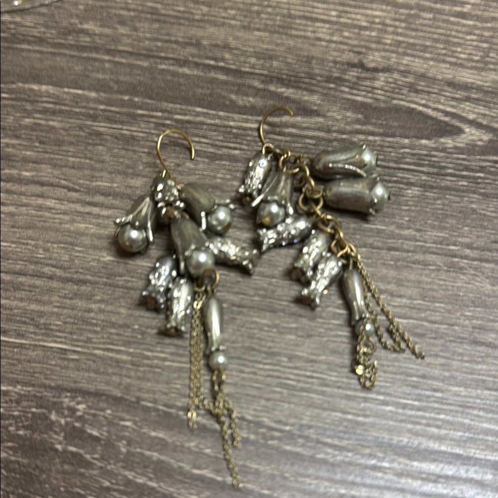 Chloe + Isabel Gold and Silver Bow Earrings